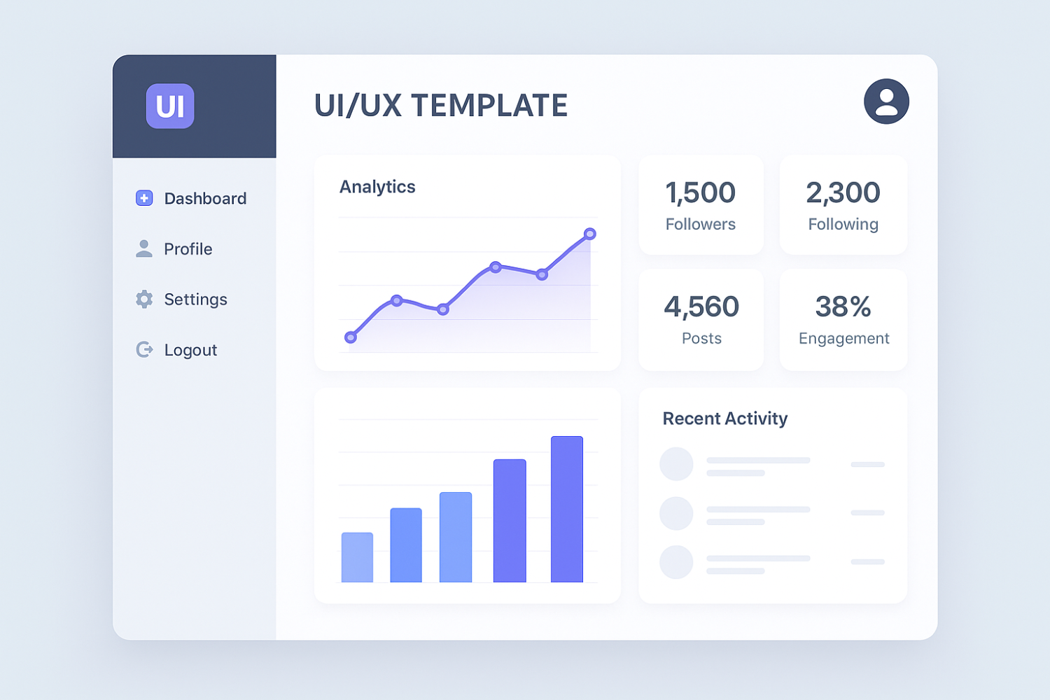 ابدأ مشروعك الآن بقالب UI/UX احترافي لتصميم مواقع متكاملة