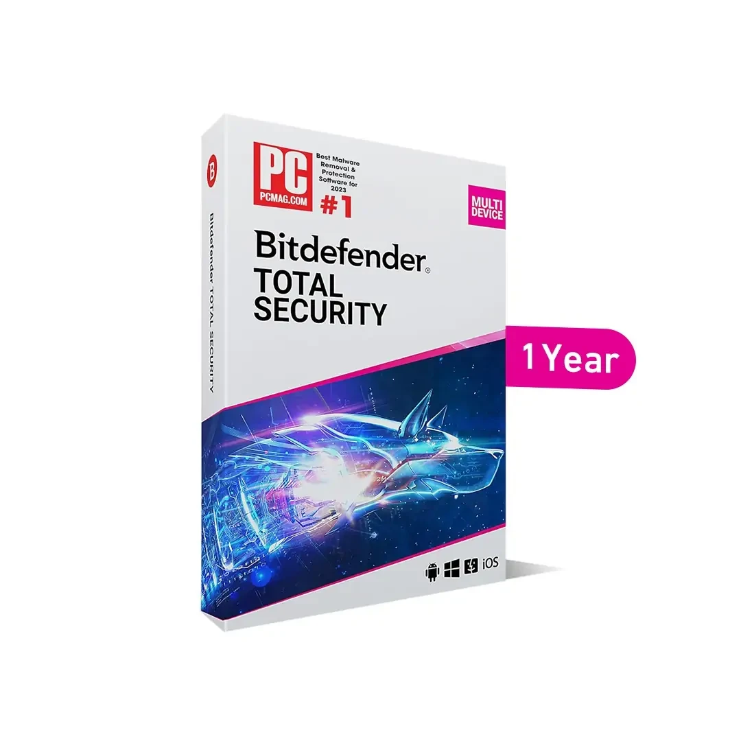 Bitdefender Total Security – Comprehensive Protection for 1 Year