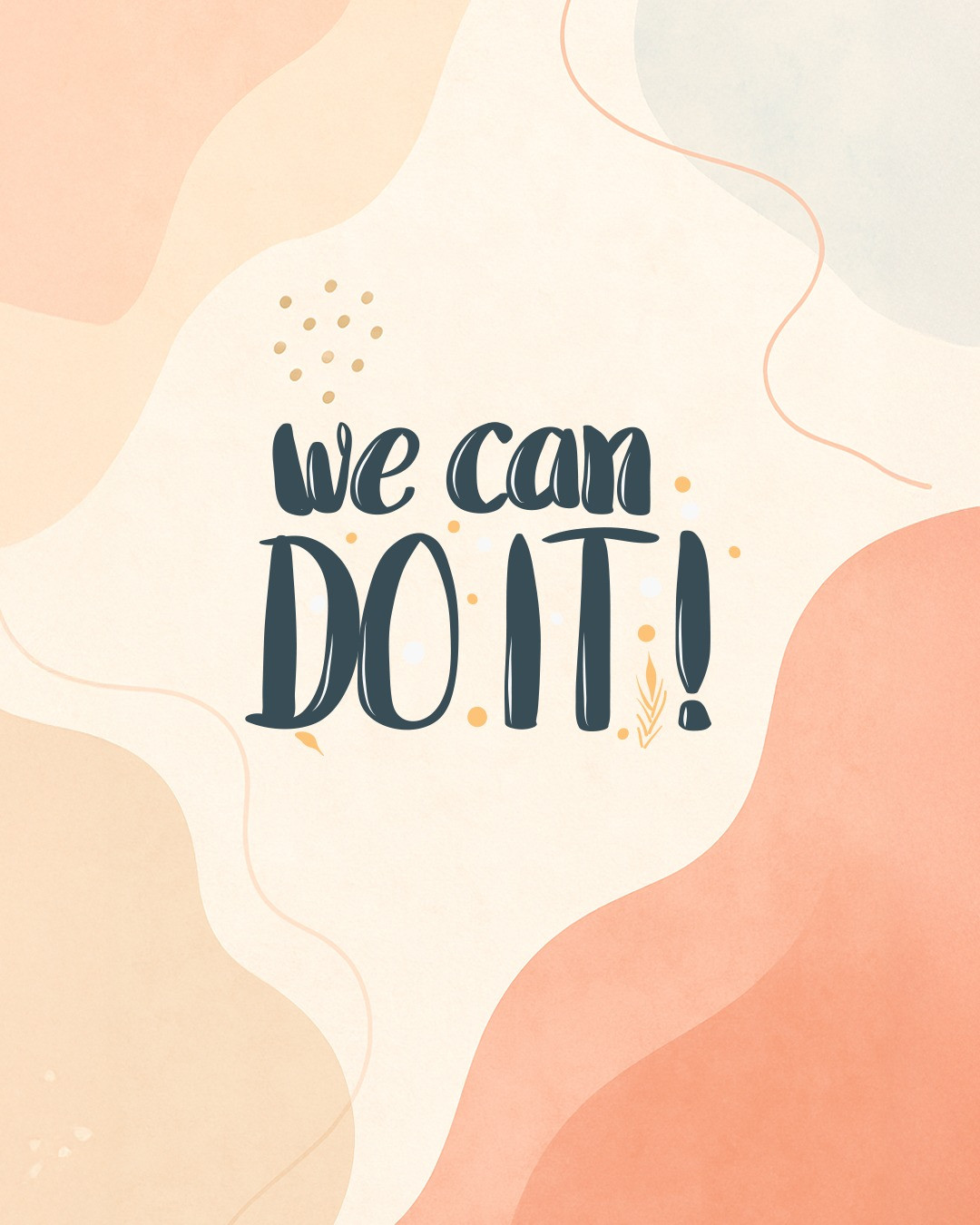 خلفية جوال We Can Do It: شحنة طاقة في كل نظرة!